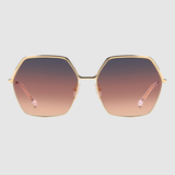 Isabel Marant 0119S Sunglasses in Rose Gold with Pink Lens