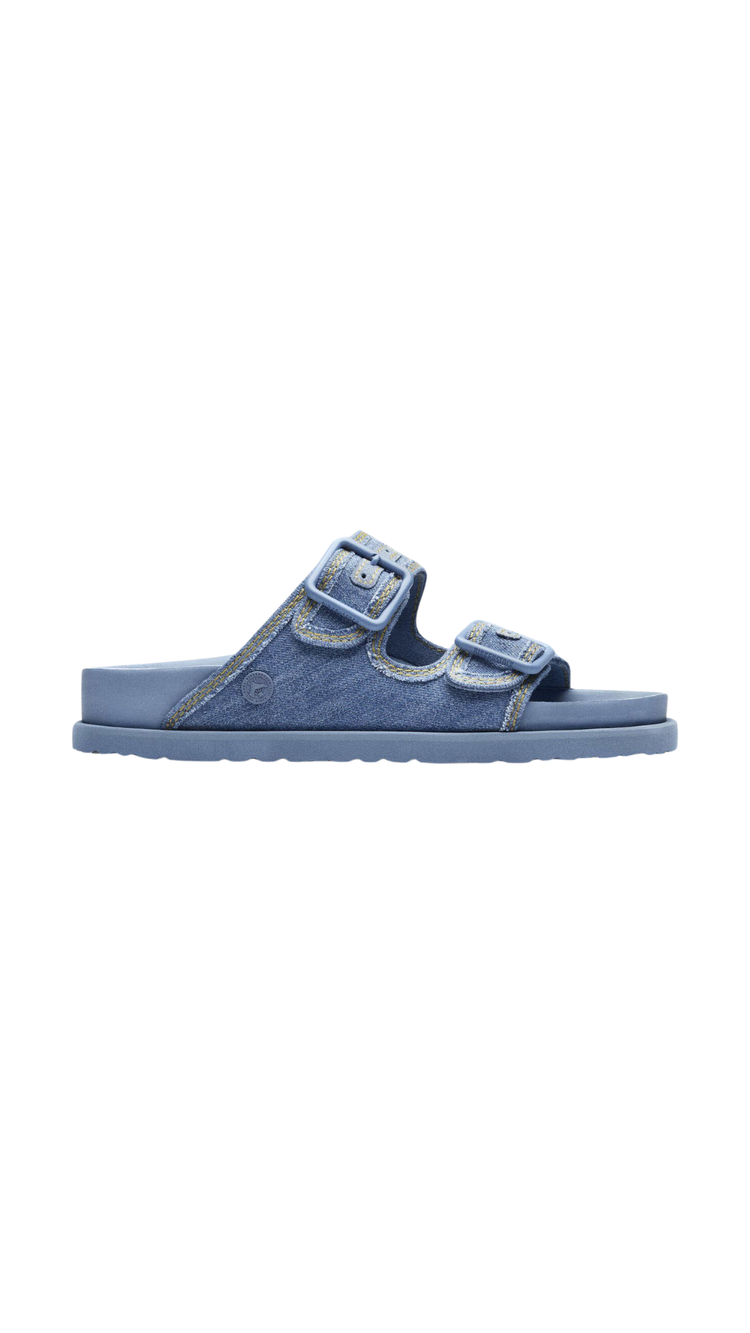 Birkenstock 1774 | Arizona Stone Washed in Faded Denim | Denim