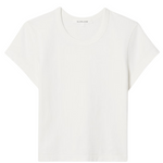 Slvrlake Easy Tee in Natural White