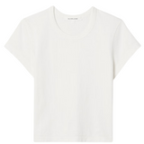 Slvrlake Easy Tee in Natural White