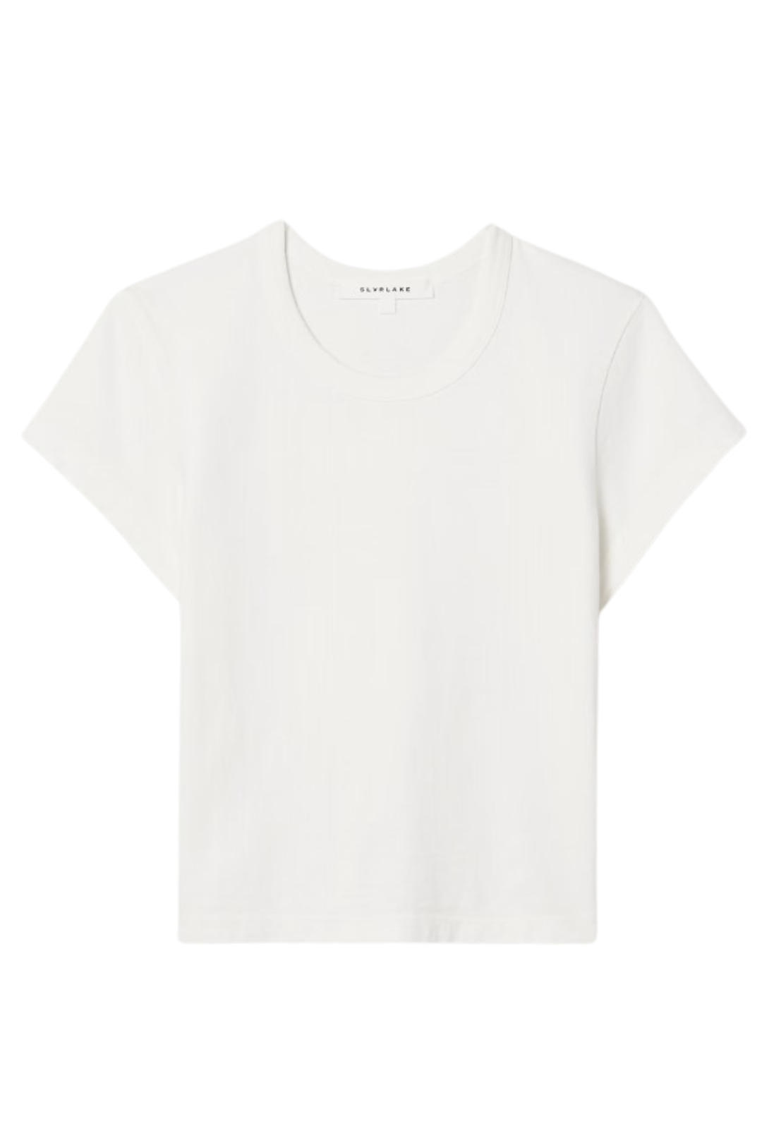 Slvrlake Easy Tee in Natural White
