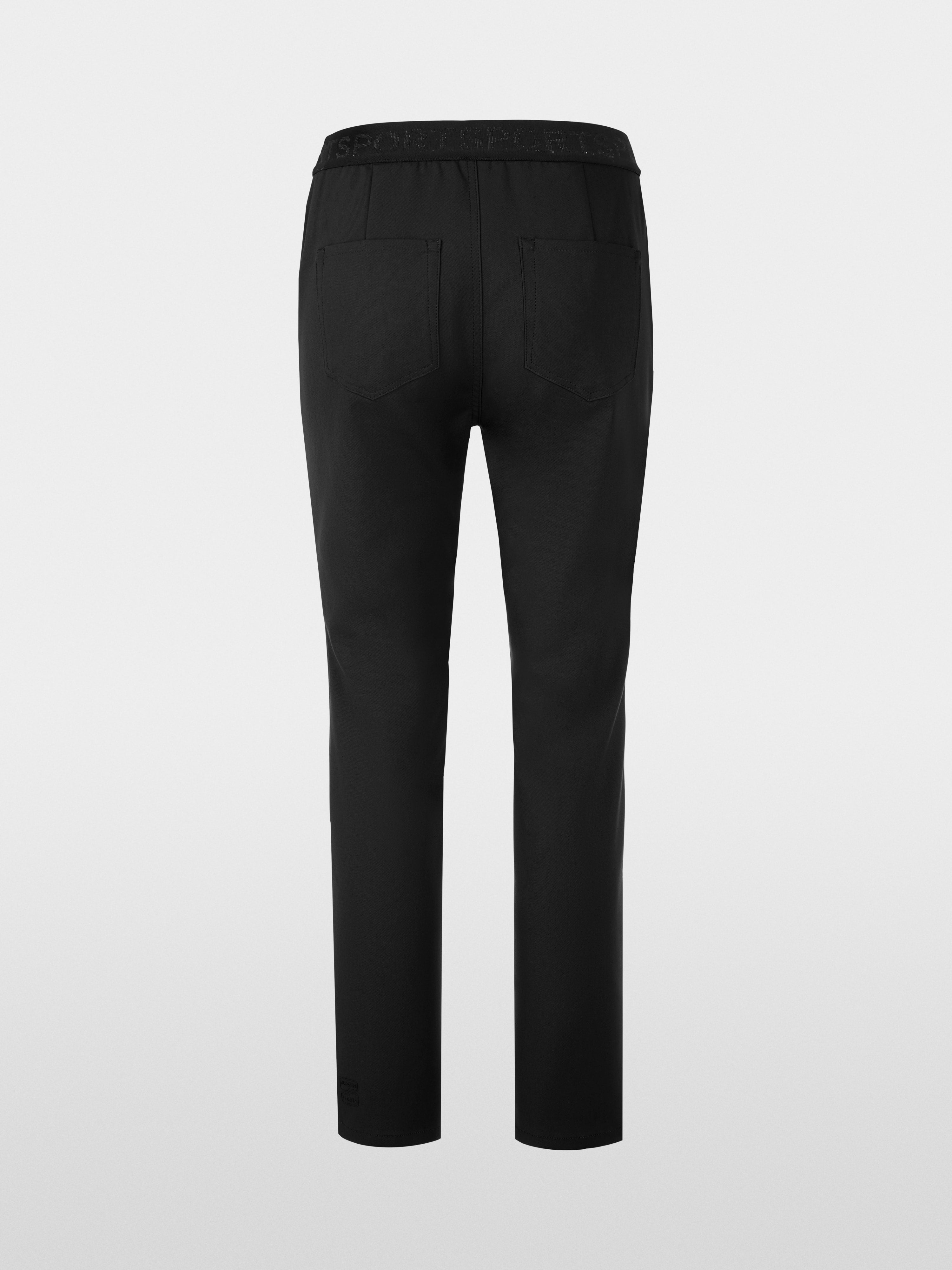 Marc Cain 8109 Pant in Black - side view