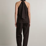 A Emery Allen Top in Bistre - detail view
