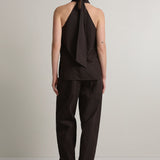 A Emery Allen Top in Bistre - detail view