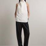 A Emery Allen Top in Chalk - side view