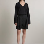 A Emery Astor Short in Black - side view