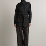 A Emery Blakely Jacket in Black - side view