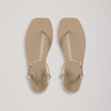 A Emery Clara Sandal in Greige