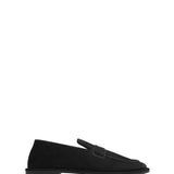 A Emery Clarence Loafer in Black Suede