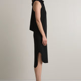 A Emery Elsie Dress in Black - detail view