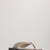 A Emery Flora Sandal in Greige