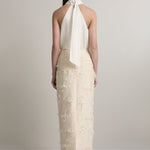 A Emery Innes Skirt in Creme Jacquard - outfit inspiration