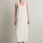 A Emery Jane Dress in Oyster - side view