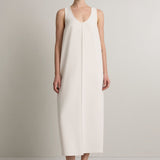 A Emery Jane Dress in Oyster - side view