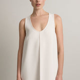 A Emery Jane Dress in Oyster - styled look
