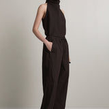 A Emery Lore Pant in Bistre - side view