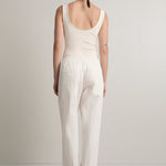 A Emery Lore Pant in Chalk - styled look