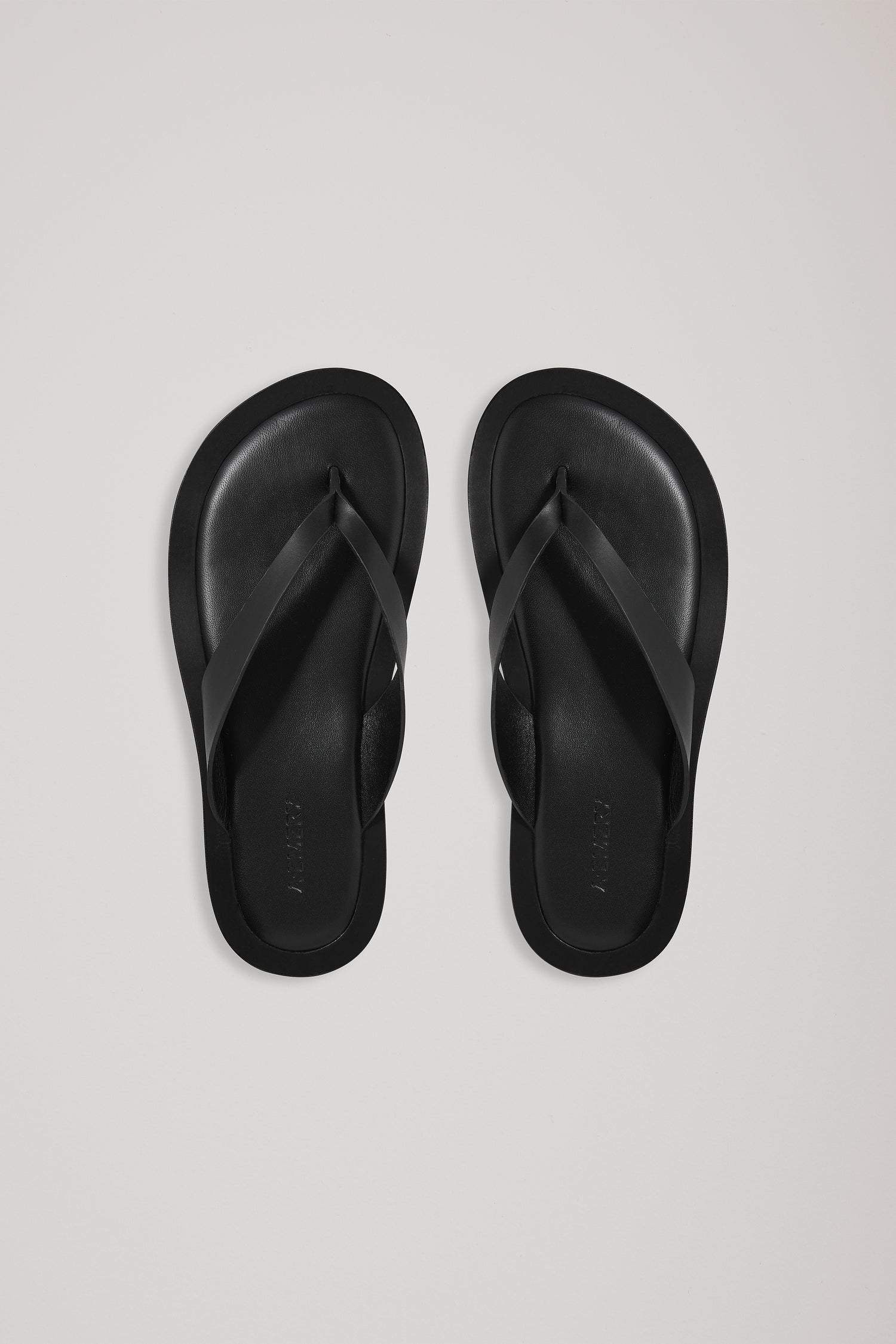 A Emery Marcelle Sandal in Black - side view