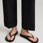 A Emery Marcelle Sandal in Claret - detail view