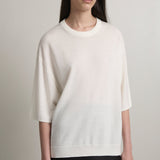 A Emery Natalis Tee in Parchment - detail view
