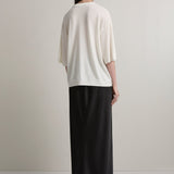 A Emery Natalis Tee in Parchment - styled look
