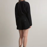 A Emery Persey Top in Black - styled look