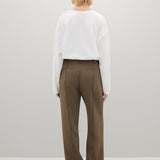 A Emery Persey Top in Parchment