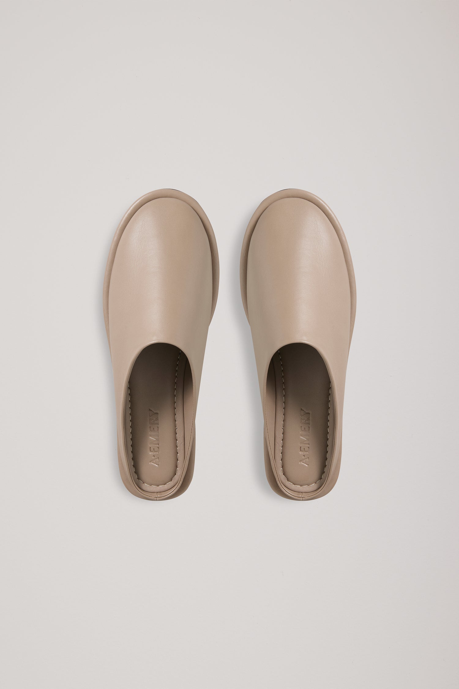 A Emery Spencer Flat in Greige - styled look