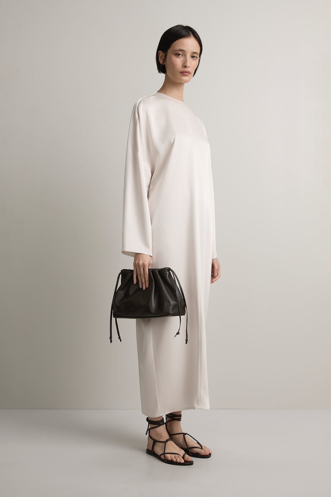 A Emery The Tobey Bag in Bistre - side view