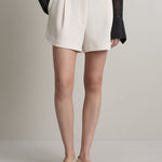 A Emery Tonkin Short in Oyster - styled look
