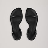 A Emery York Heeled Sandal in Black - detail view