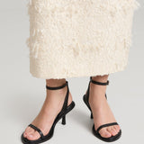 A Emery York Heeled Sandal in Black - styled look