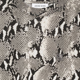 Anine Bing Avi Tee in Washed Python