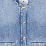 Anine Bing Blanche Jacket in Caspian Blue