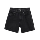 Anine Bing Delaney Short in Vintage Black