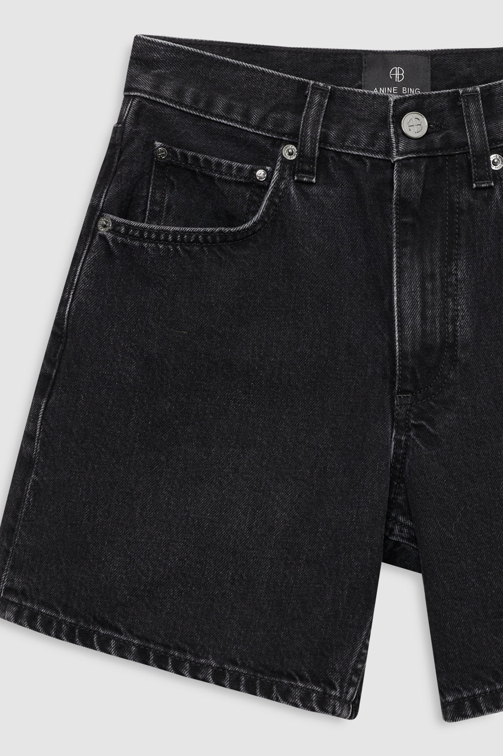 Anine Bing Delaney Short in Vintage Black - outfit inspiration