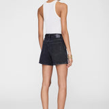 Anine Bing Delaney Short in Vintage Black - styled look