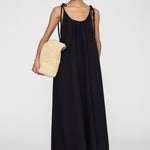 Anine Bing Flora Dress in Black - side view