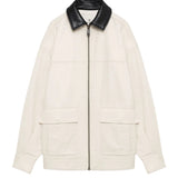Anine Bing Holden Jacket in Cream