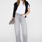 Anine Bing Hugh Jean in Oyster Grey