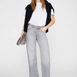 Anine Bing Hugh Jean in Oyster Grey
