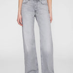 Anine Bing Hugh Jean in Oyster Grey