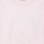 Anine Bing Jaylin Tee Collegiate in Powder Pink - outfit inspiration