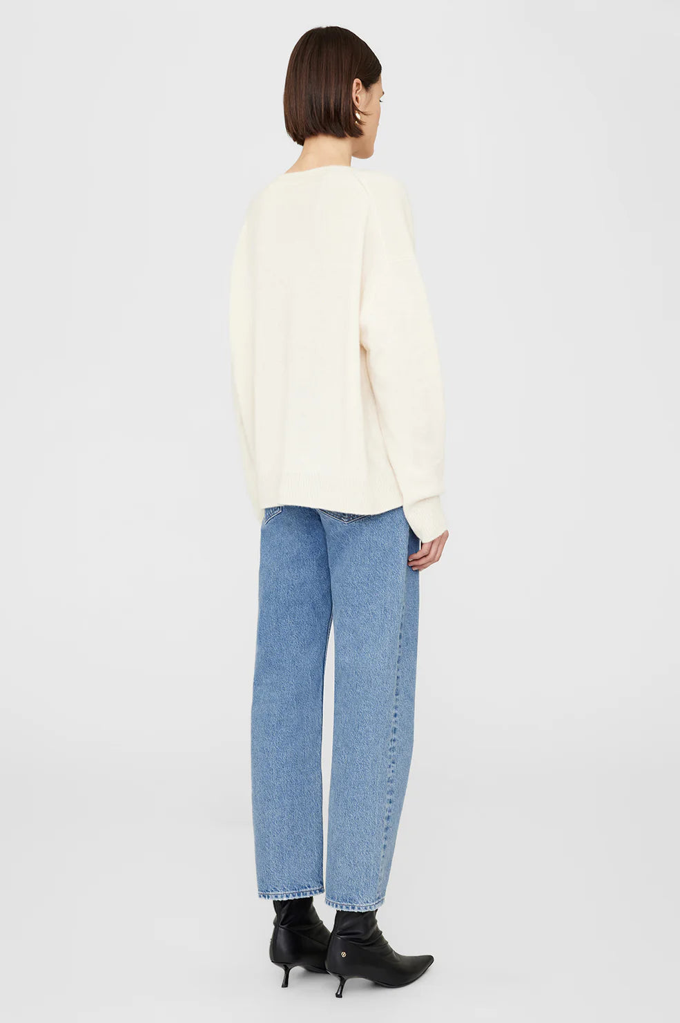 Anine Bing Lee Sweater in Cream