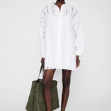 Anine Bing Marianne Dress in White