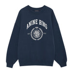 Anine Bing Miles Sweatshirt Collegiate in Dark Navy