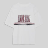 Anine Bing Nell Tee Sport in White