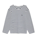 Anine Bing Newton Tee Anine Bing in Navy Stripe