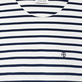 Anine Bing Newton Tee Anine Bing in Navy Stripe - styled look
