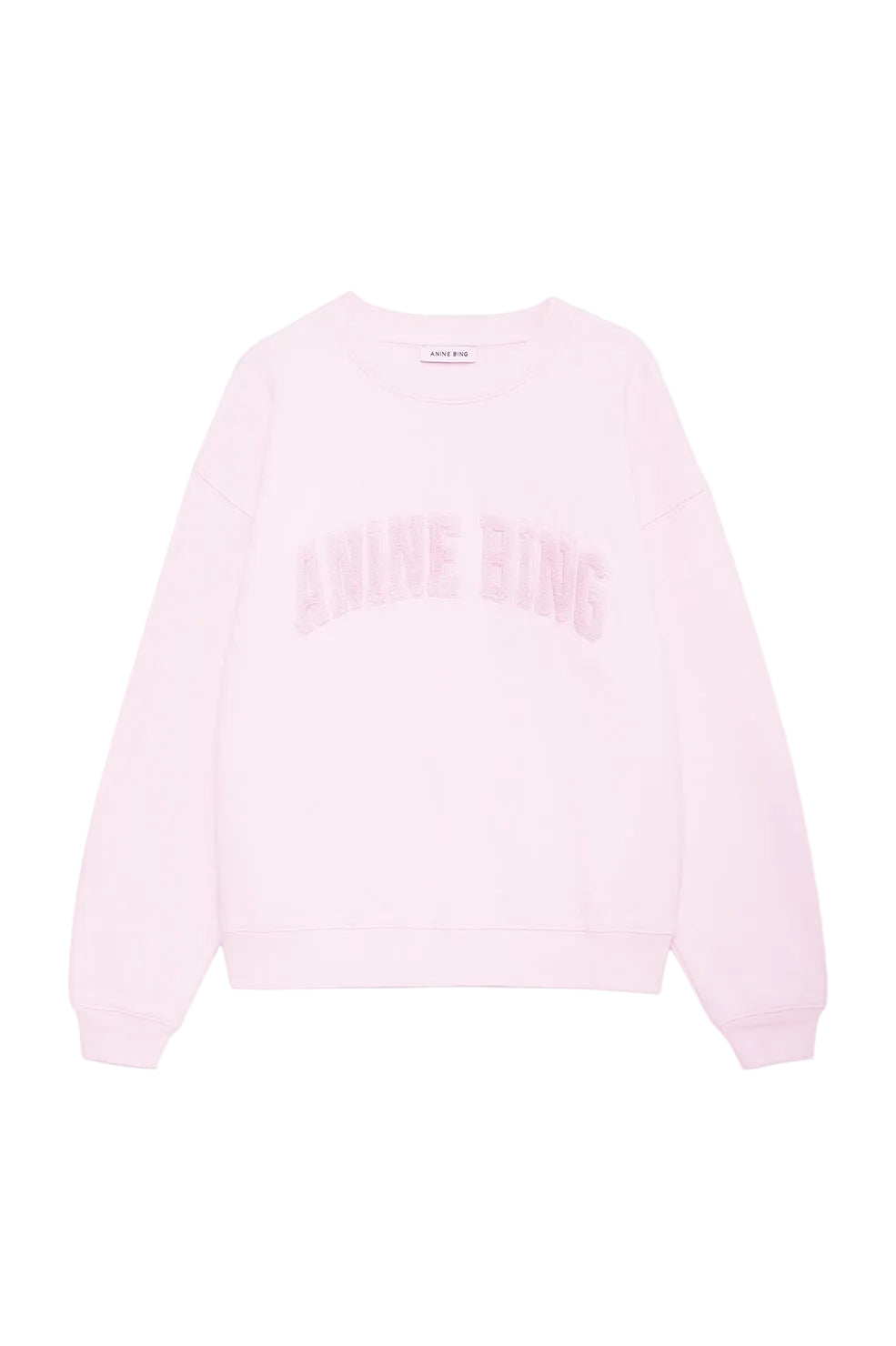 Anine Bing Spencer Sweatshirt Anine Bing in Powder Pink